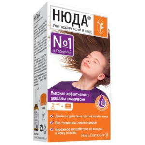 Нюда средство педикулицидное 50мл спрей Купить Нюда средство педикулицидное 50мл спрей