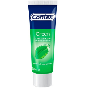 Contex Green гель-смазка/лубрикант 30мл антиоксидант Купить Contex Green гель-смазка/лубрикант 30мл антиоксидант