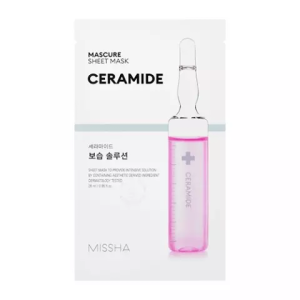 Missha Mascure 28 мл маска для лица с церамидом NP для ослабленной сухой кожи Купить Missha Mascure 28 мл маска для лица с церамидом NP для ослабленной сухой кожи