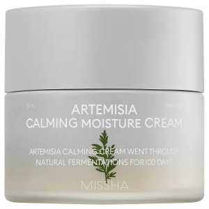Missha Artemisia Calming Moisture 50 мл крем для лица для чувствительной кожи с экстракт полыни успокаивающий Купить Missha Artemisia Calming Moisture 50 мл крем для лица для чувствительной кожи с экстракт полыни успокаивающий
