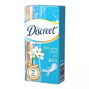 Discreet Deo Spring Breeze Multiform прокладки ежедн №20 Купить Discreet Deo Spring Breeze Multiform прокладки ежедн №20