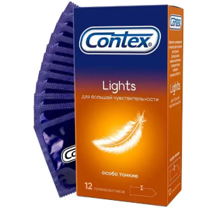 Contex Lights презервативы особо тонкие 12 шт. Купить Contex Lights презервативы особо тонкие 12 шт.