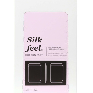 Missha Silk Feel Cotton Puff 80 шт ватные диски Купить Missha Silk Feel Cotton Puff 80 шт ватные диски