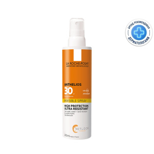 La Roche-Posay Anthelios спрей для лица и тела 200мл SPF 30 невидимый солнцезащитный Купить La Roche-Posay Anthelios спрей для лица и тела 200мл SPF 30 невидимый солнцезащитный