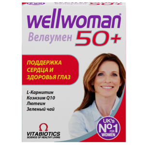 Wellwoman таблетки 30 шт 50+  Купить  Wellwoman таблетки 30 шт 50+