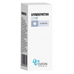 Бромокриптин таб 2,5мг №30 Купить Бромокриптин таб 2,5мг №30