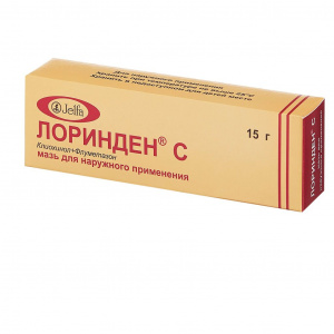 Лоринден С мазь 15г Купить  Лоринден С мазь 15г