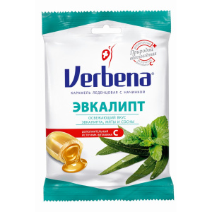 Вербена  карамель 60г эвкалипт Купить  Вербена  карамель 60г эвкалипт