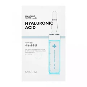 Missha Mascure 28 мл маска для лица увлажняющая с гиалуроновой кислотой для сухой кожи Купить Missha Mascure 28 мл маска для лица увлажняющая с гиалуроновой кислотой для сухой кожи