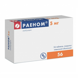 Раеном таб ппо 5мг №56 Купить  Раеном таб ппо 5мг №56