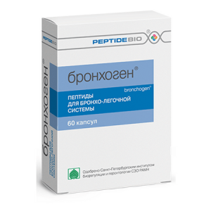 Бронхоген Пептидбио, капсулы №60 Купить Бронхоген Пептидбио, капсулы №60