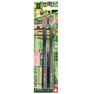 Курапрокс набор з/щеток №2 Ultrasoft Duo Recycled 2025 Купить  Курапрокс набор з/щеток №2 Ultrasoft Duo Recycled 2025