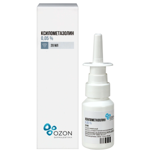 Ксилометазолин 0,05 % 20 мл спрей назальный Купить Ксилометазолин 0,05 % 20 мл спрей назальный