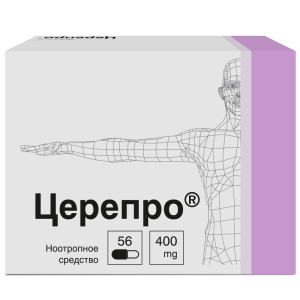 Церепро капсулы 400мг №56 Купить  Церепро капсулы 400мг №56