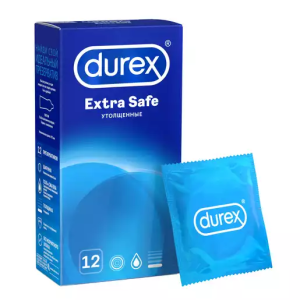 Durex Extra Safe 12 шт презервативы утолщенные Купить Durex Extra Safe 12 шт презервативы утолщенные