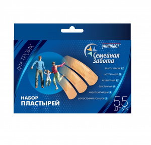 Пластырь Унипласт Семейная Забота №55 Купить Пластырь Унипласт Семейная Забота №55