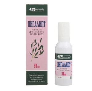 Ингалипт 30 мл аэрозоль для местного применения Купить Ингалипт 30 мл аэрозоль для местного применения