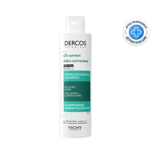 Vichy Dercos 200 мл шампунь регулирующий для жирных волос Купить Vichy Dercos 200 мл шампунь регулирующий для жирных волос