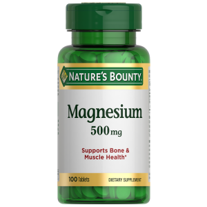 Nature's Bounty Магний таб масса 500мг №100 Купить Nature's Bounty Магний таб масса 500мг №100