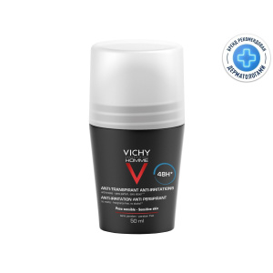 Vichy Homme дезодорант-антиперсперант 48 ч для чувствительной кожи, 50мл Купить Vichy Homme дезодорант-антиперсперант 48 ч для чувствительной кожи, 50мл
