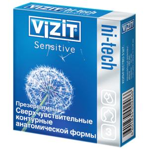 VIZIT Hi-tech sensitive през-вы №3 сверхчувствительные Купить VIZIT Hi-tech sensitive през-вы №3 сверхчувствительные