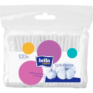 Bella Cotton ватные палочки пакет №100 Купить Bella Cotton ватные палочки пакет №100