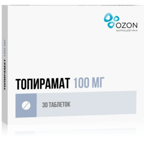Топирамат таб ппо 100мг №30 Купить  Топирамат таб ппо 100мг №30