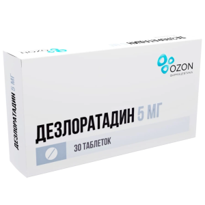 Купить  Дезлоратадин таб ппо 5мг №30