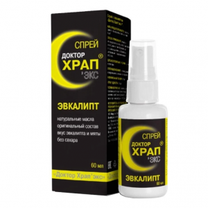 Купить  Доктор Храп Экс спрей 60мл эвкалипт