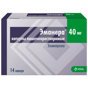 Купить  Эманера капсулы 40мг №14