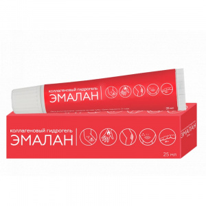 Купить  Эмалан  гидрогель 25мл коллагеновый
