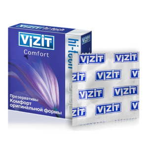 Визит Хай-Тех Комфорт презервативы №3