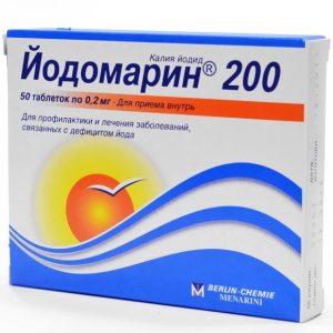 Купить  Йодомарин таблетки 200мкг №50