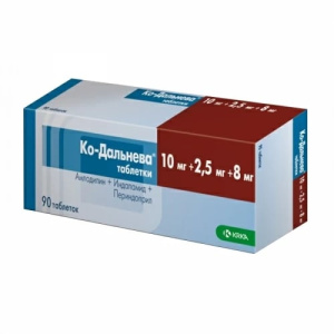 Ко-Дальнева таб 10мг/2,5мг +8мг №90