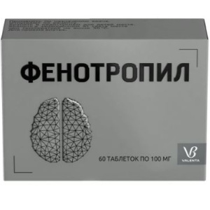 Купить  Фенотропил 100 мг 60 шт таблетки
