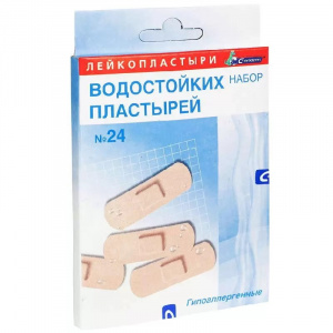 Купить  Пластырь Водостойкий №24