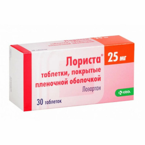 Купить  Лориста таб ппо 25мг №30