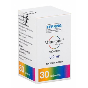 Купить  Минирин таб 0,2мг №30