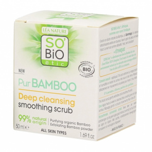 Купить  SO’BIO etic скраб д/лица 50мл бамбук