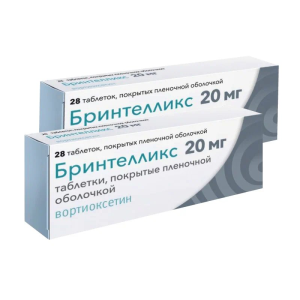 Купить  Набор 2 уп. Бринтелликс 20 мг 28 таб