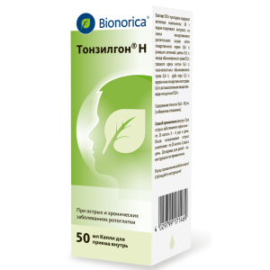 Купить  Тонзилгон Н капли 50мл