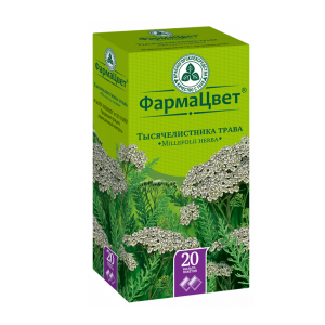 Тысячелистник трава фильтр-пак 1,5г №20