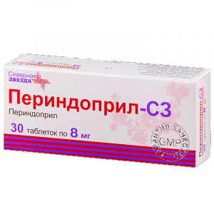 Купить  Периндоприл-СЗ таб 8мг №30