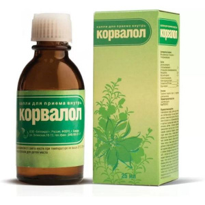 Купить  Корвалол капли для внутреннего применения 25мл
