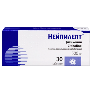 Купить  Нейпилепт 500 мг 30 шт таблетки покрытые пленочной оболочкой