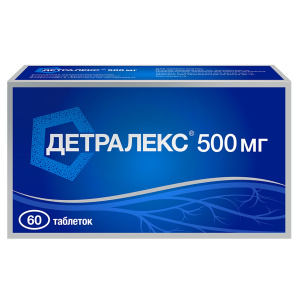 Детралекс таб ппо 500мг №60