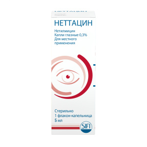 Купить  Неттацин капли глазн 0,3% 5мл