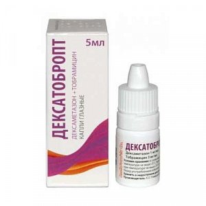 Купить  Дексатобропт капли глазные  5мл