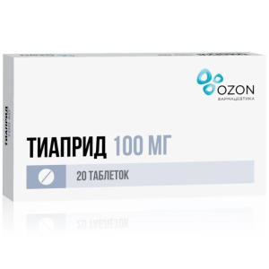 Купить  Тиаприд таб 100мг №20