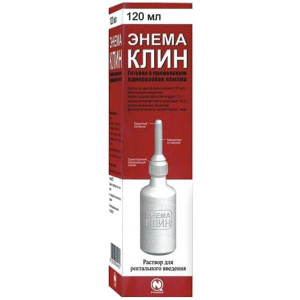 Купить  Энема Клин раствор д/рект введ 120мл